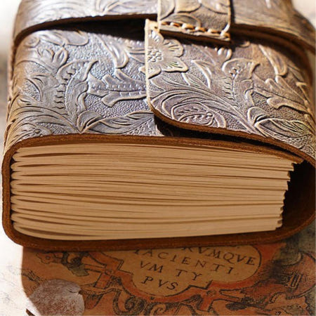 감사일기용 두꺼운노트 가죽다이어리 디자인수첩 낙서패드 내맘대로꾸미기 플래너