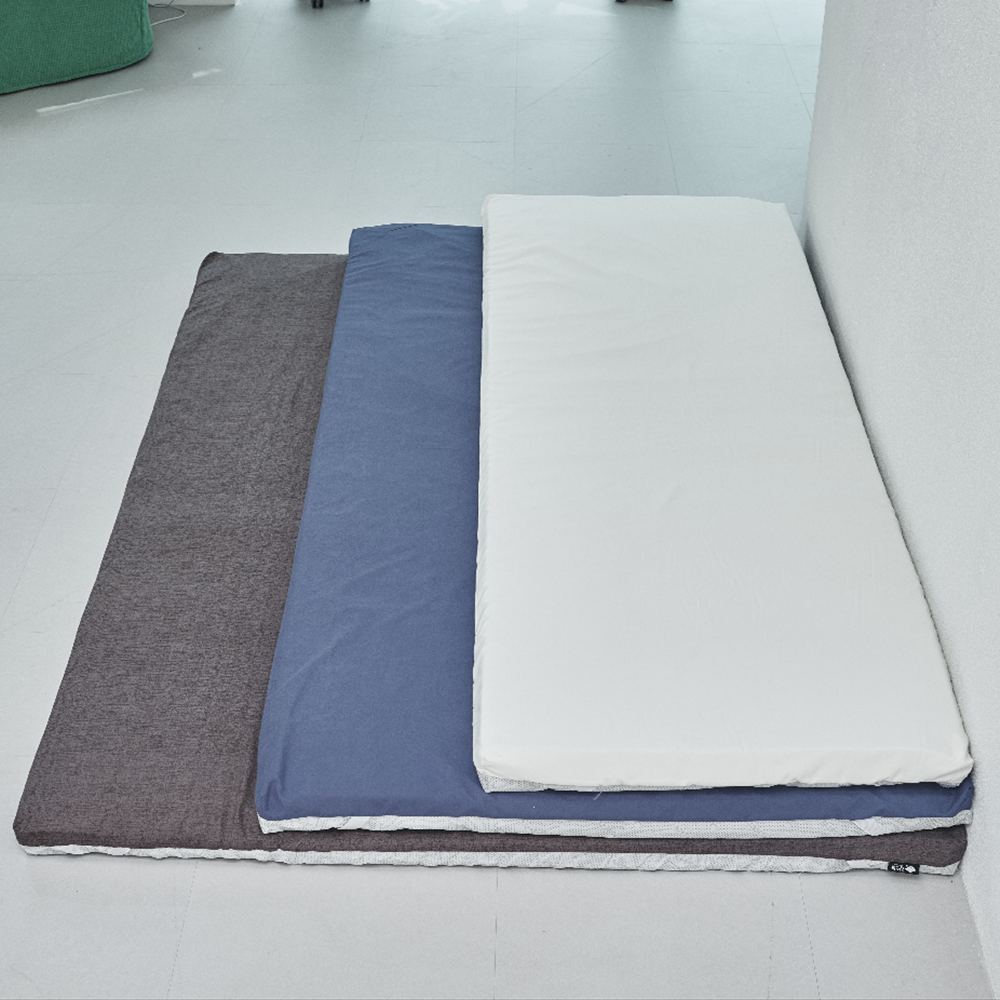 잠스쿨 떡실신 매트리스 접이식 침대 바닥 3단 수면매트 8cm MS