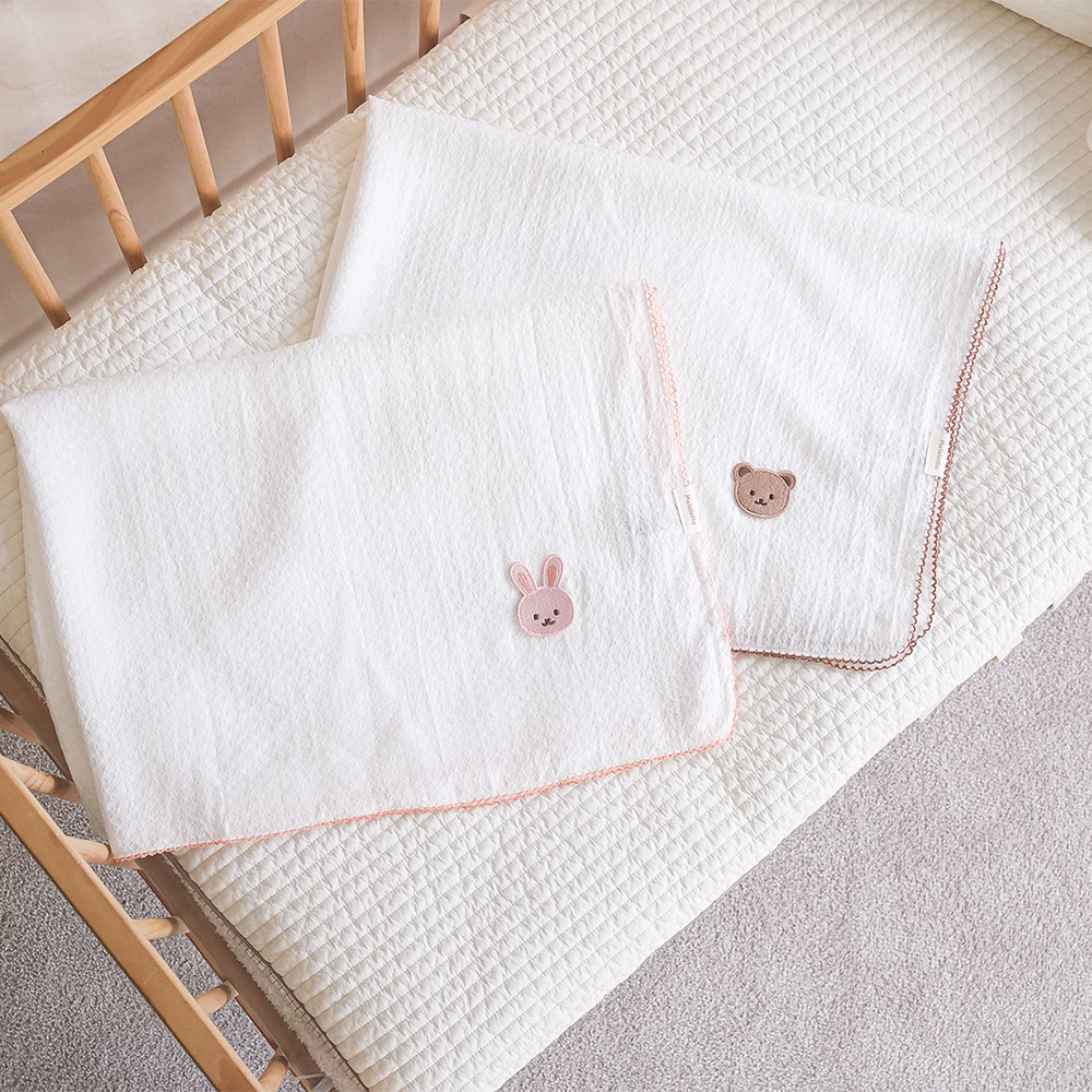 [원가이하] 마롤로뜨 포인트 인견블랭킷 아기 이불 담요 여름 신생아 어린이집 65x65