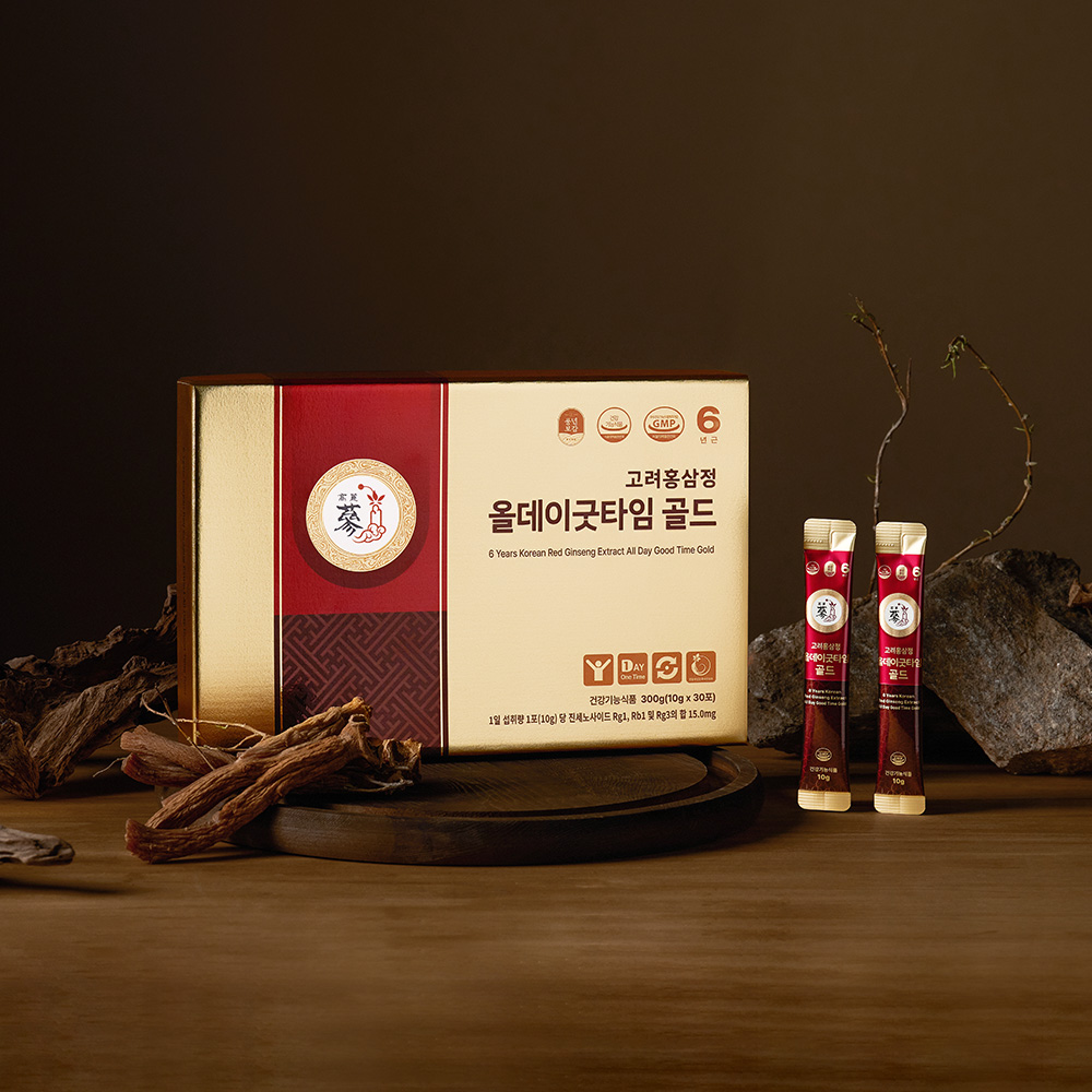 PNBG 풍년보감 고려홍삼정 진액 올데이굿타임 골드 홍삼스틱 홍삼선물세트 30포, 2개 이미지 4