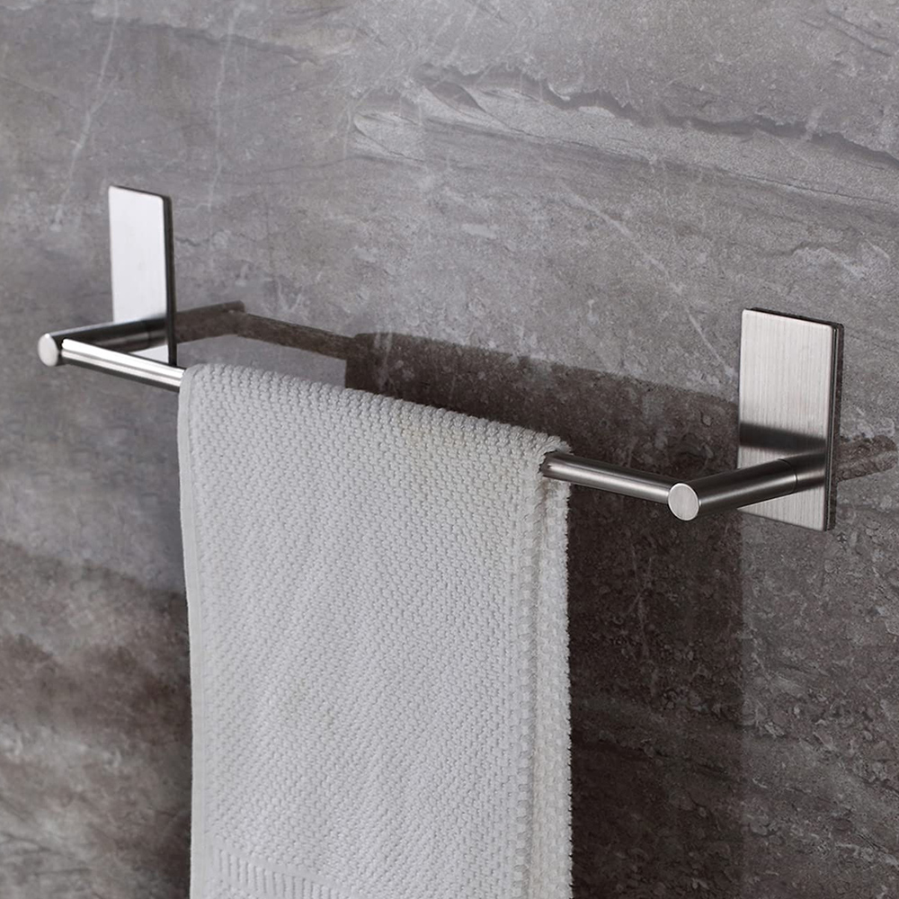 스텐304 스티커접착 욕실 수건걸이 50cm 화장실 무타공 타올걸이 제품 이미지