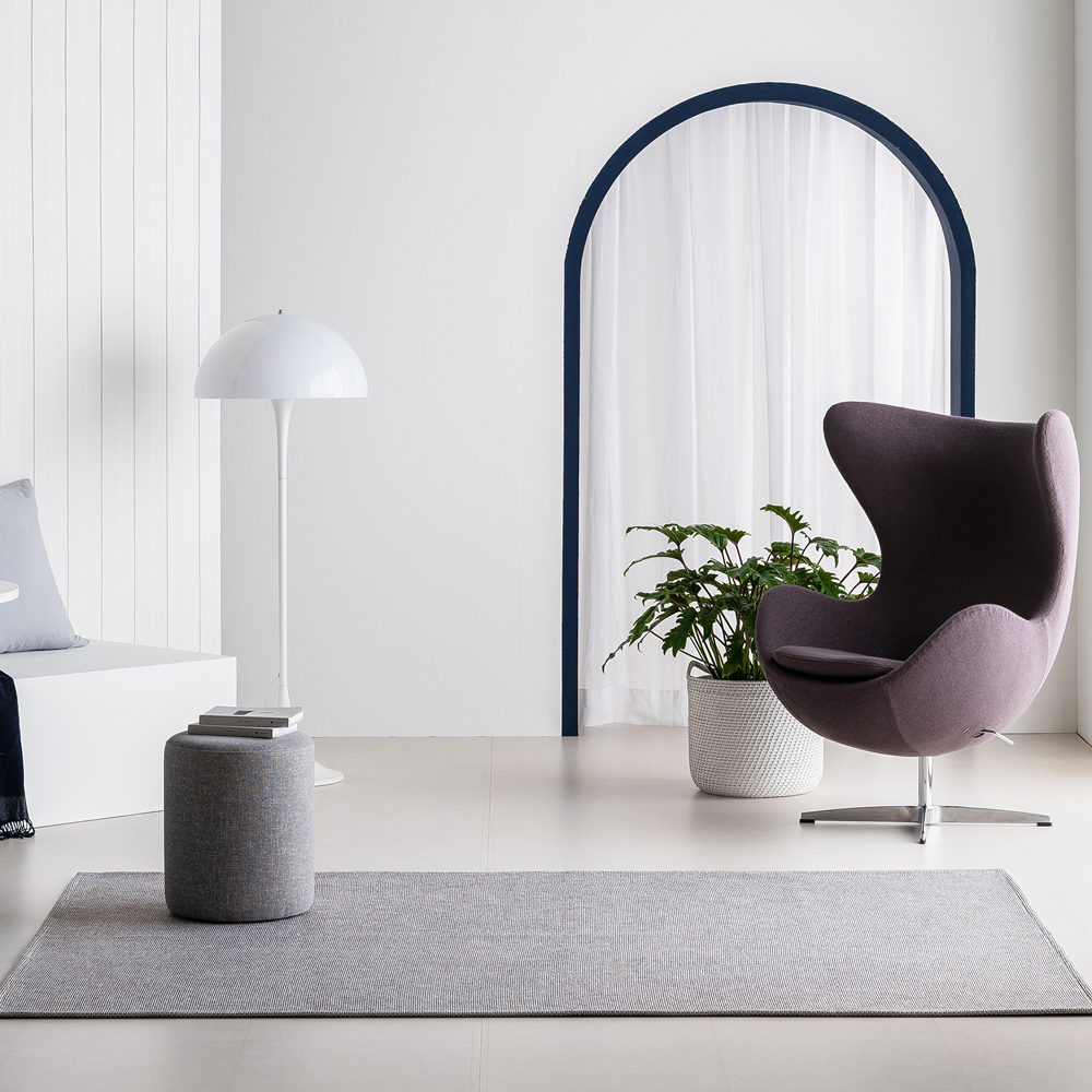 사계절 먼지없는 거실 러그 사이잘룩 카페트 45x120cm