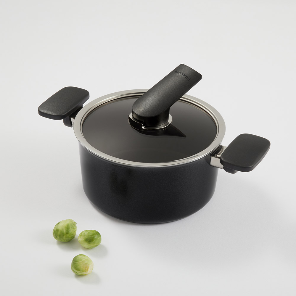 [N단독구성XN배송] 컴플리트 티타늄 IH 20cm 양손냄비