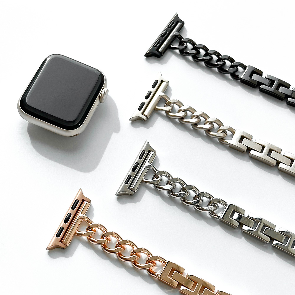 힐링쉴드 애플워치 체인 브레이슬릿 메탈 스트랩 CBM시리즈 38/40/41/42mm