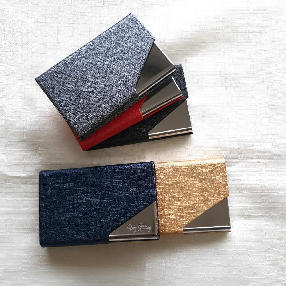 명함케이스 명함지갑 남성 메탈 자석 카드지갑 명함집
