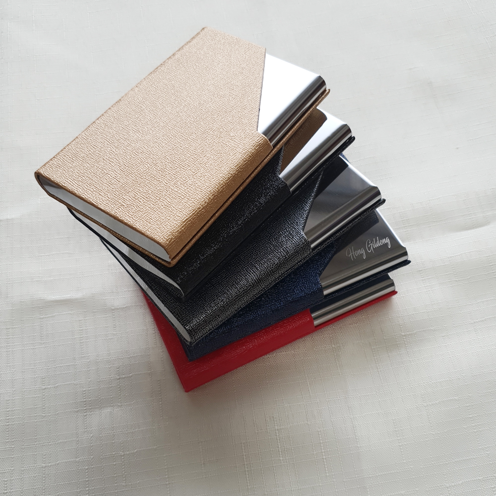 명함케이스 명함지갑 남성 메탈 자석 카드지갑 명함집