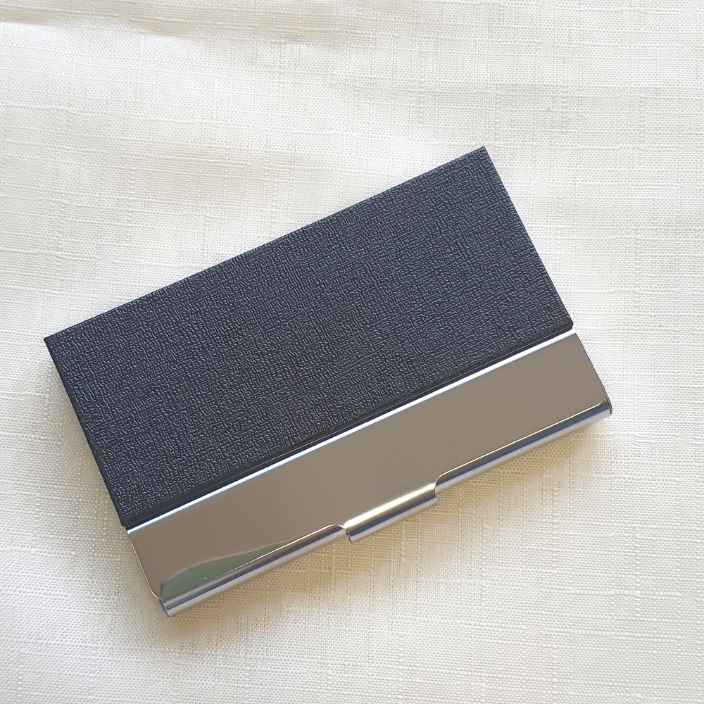 명함케이스 각인 남자 메탈 자석 카드 명함지갑