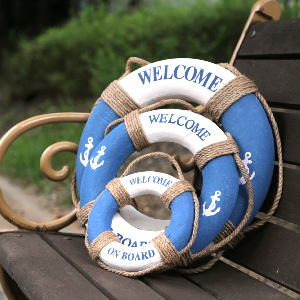 웰컴 블루밍 온보드 구명 튜브장식소품 3종 - 상품 이미지
