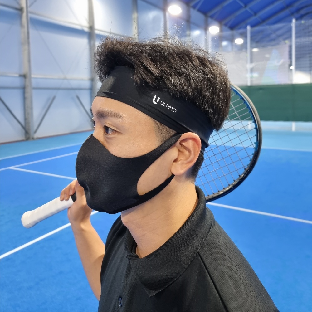 울티모 스포츠헤어밴드 1+1+1 남자 운동 땀흡수 쿨 헤드 기능성 테니스 축구 런닝 이미지 2