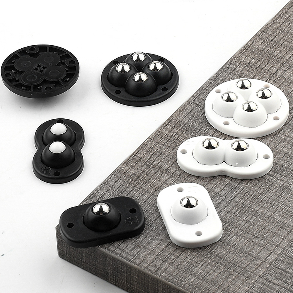 전방향 이동 가구바퀴 스틸 4구슬 미니 의자 이동식 테이블 바퀴