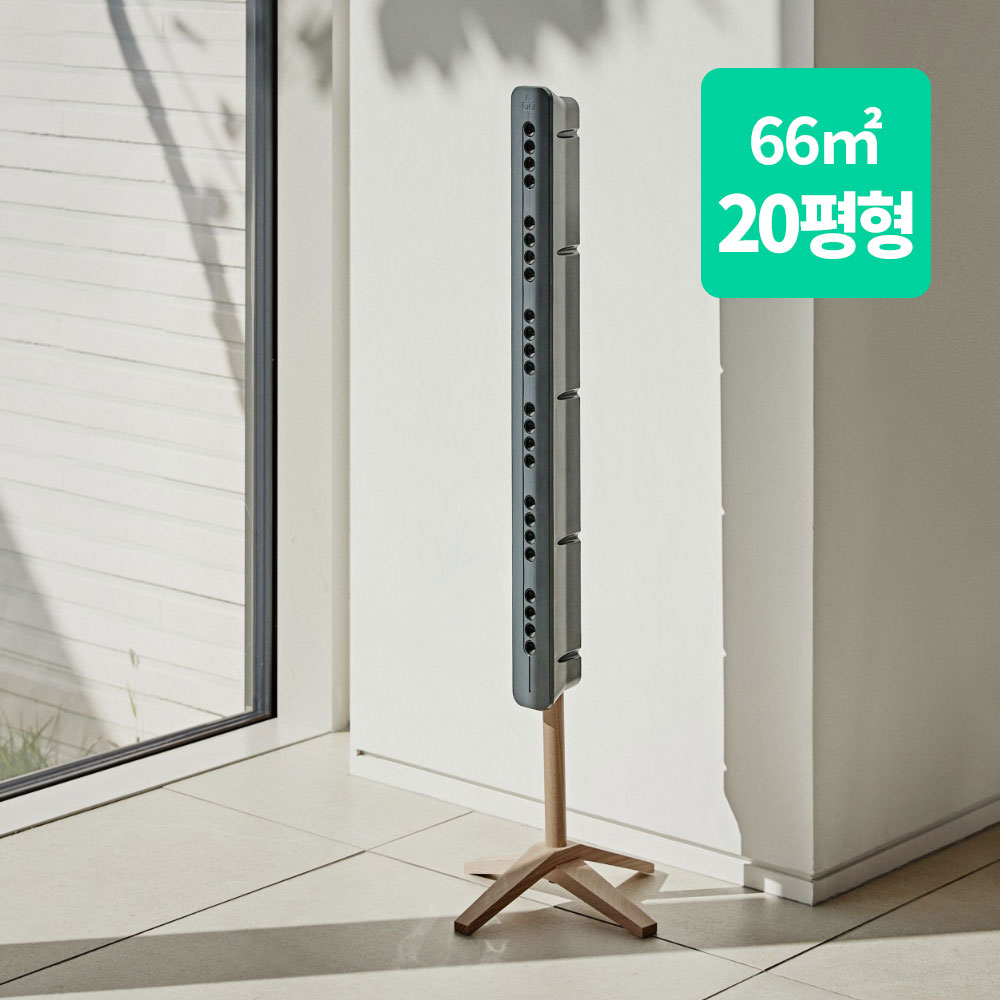 테코야 Home 블랙+Room 세트 공청기 무필터 미세먼지 탈취 새집증후군 비염완화