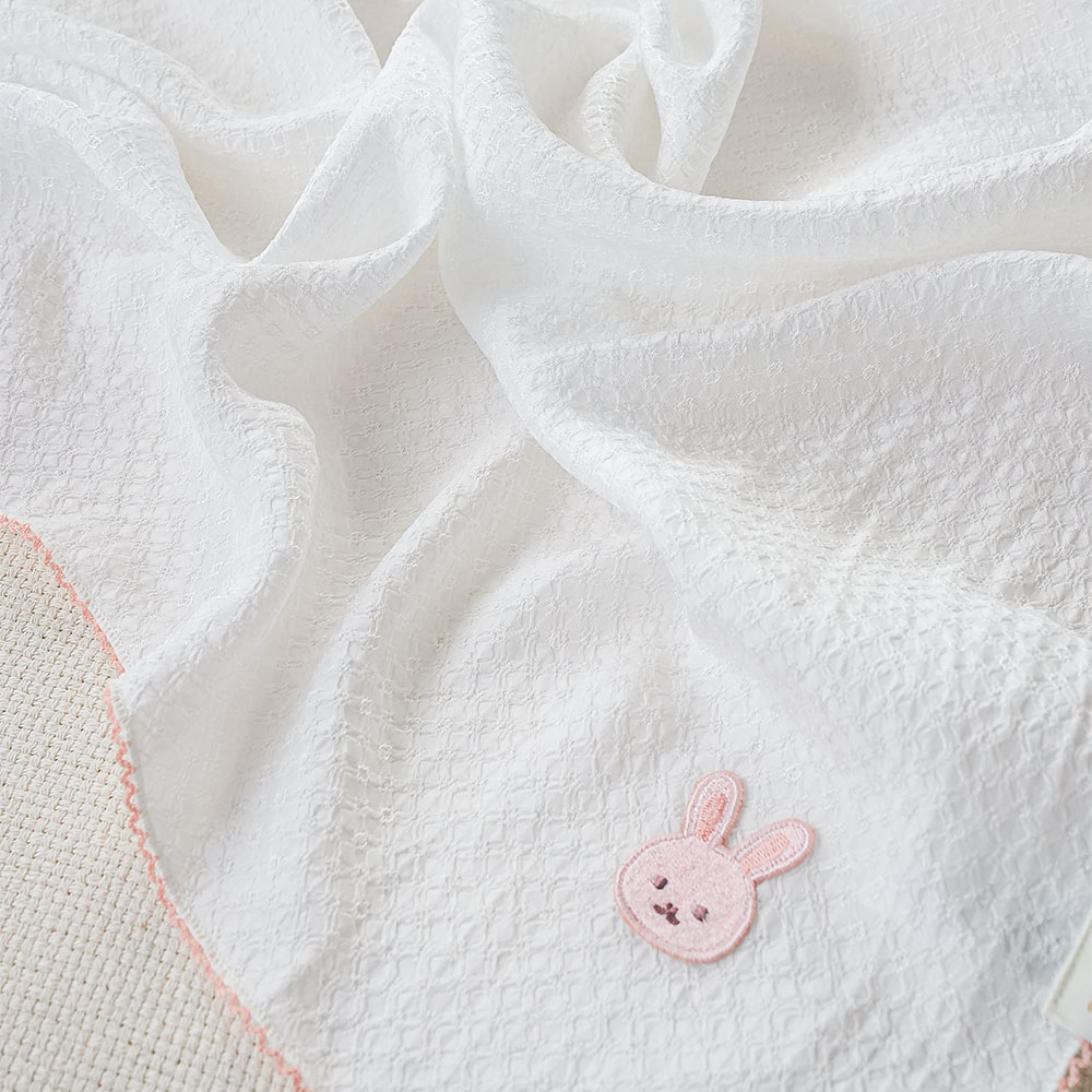 [원가이하] 마롤로뜨 포인트 인견블랭킷 아기 이불 담요 여름 신생아 어린이집 65x65