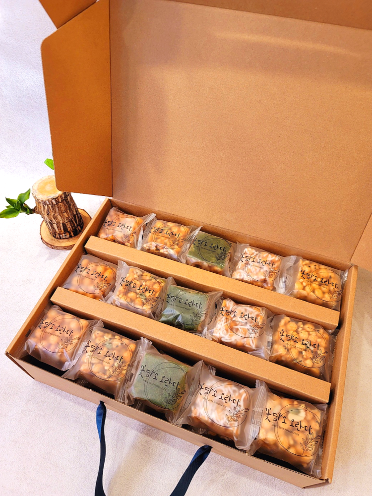 삼척 꽃담소 수제 오란다 5종혼합 답례품 선물세트 45개입