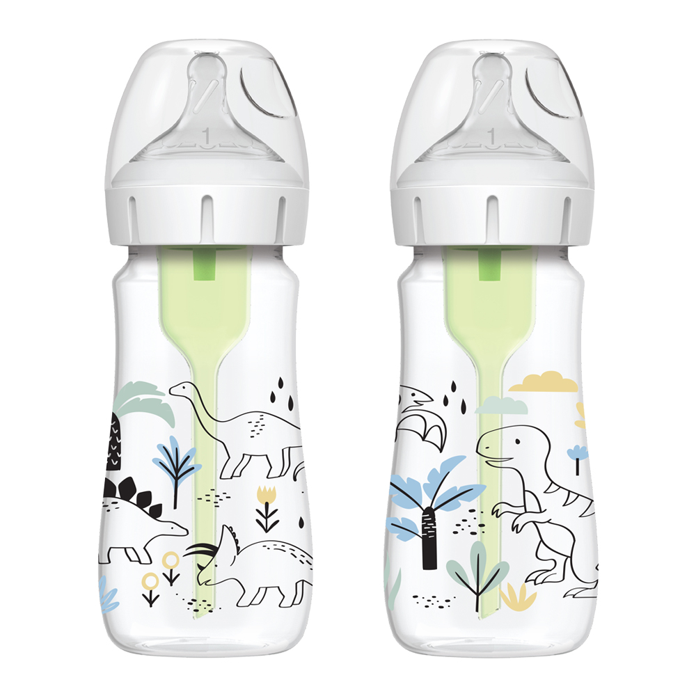 닥터브라운 젖병 디자이너 에디션 PP 270ml 2P Wide Options+ - 상세 이미지 2