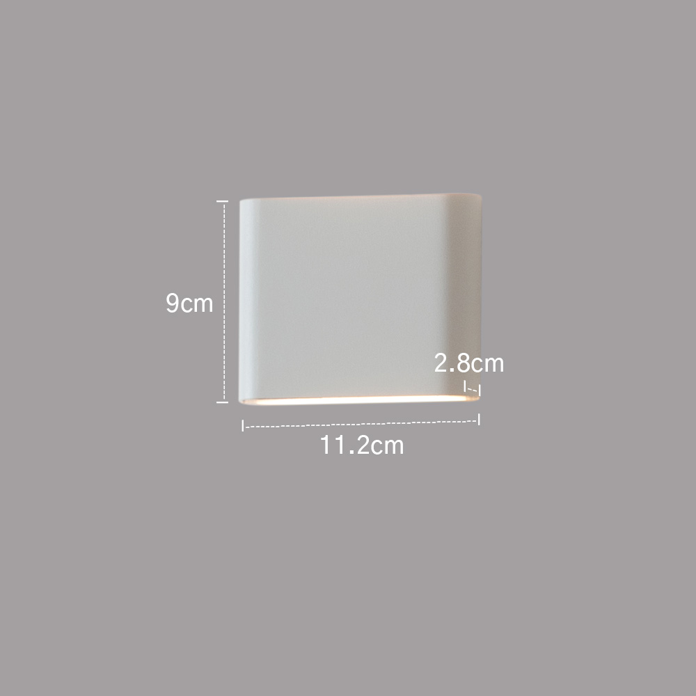 LED 벽등 벽조명 미니 COB 모던슬림 8W 골드 - 상세 이미지 5