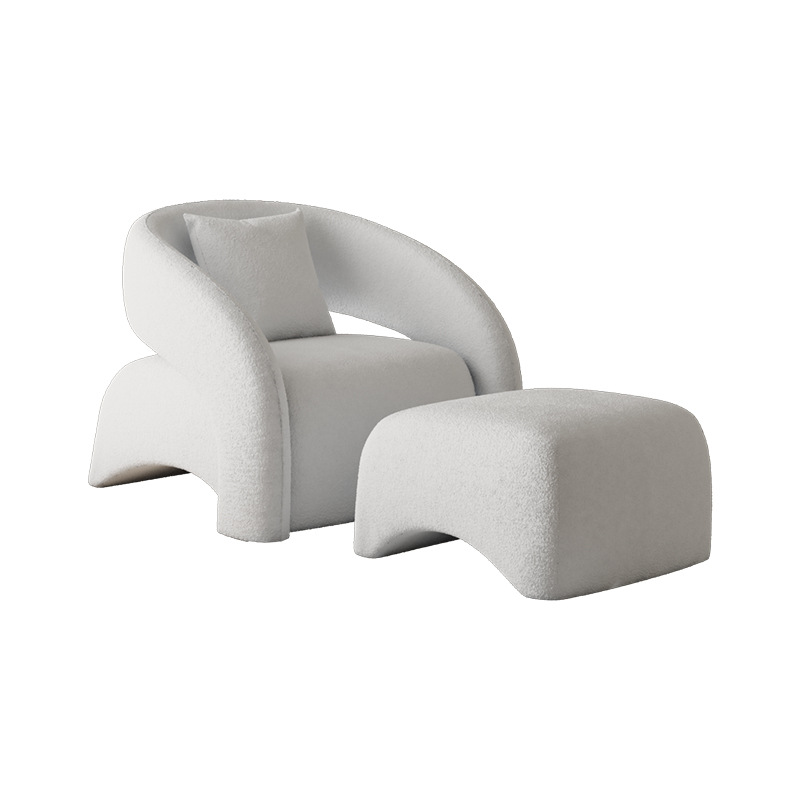 스크럽스웨이드 1인 거실 침실 카페 매장 소파