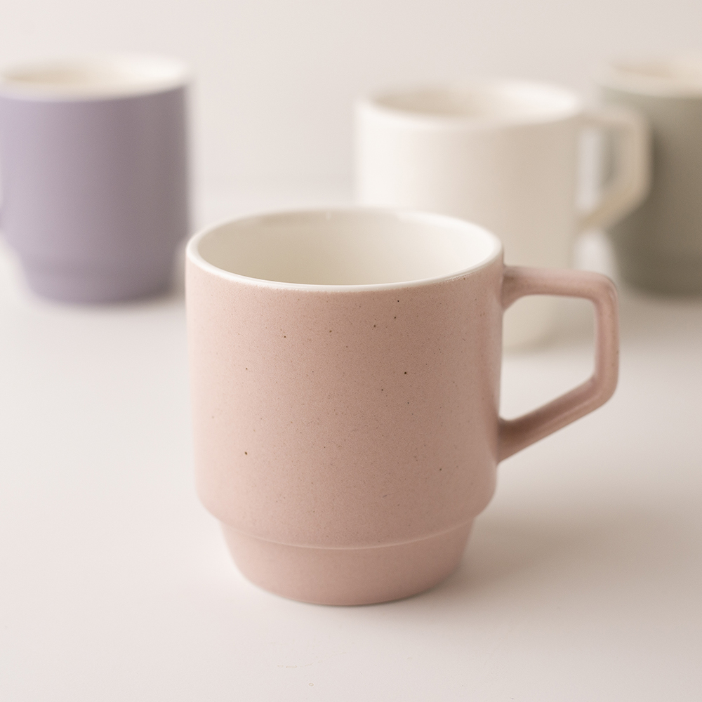 집순이네 국산 머그잔 카페 머그컵 제작 인쇄 스택머그 350ml