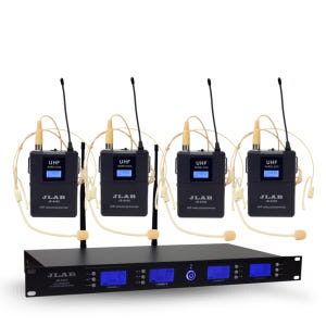 JLAB JB-8400 4채널 무선마이크 연극 강연 교회 개봉기 | 실사용 후기 - 상품 이미지 1