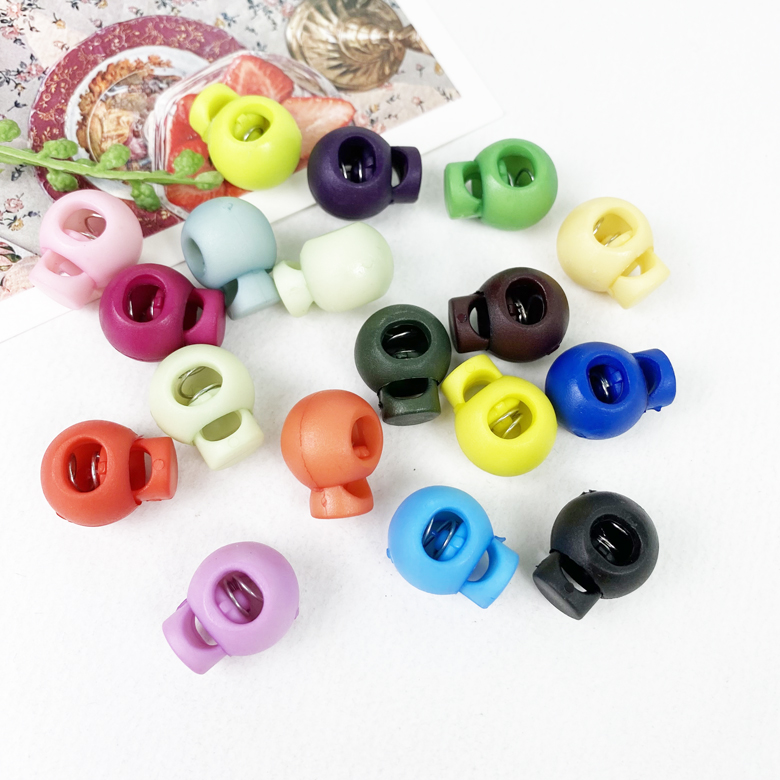 [컬러랜덤]18 x15mm 1구 원형 스토퍼(10개) - 상세 이미지 2