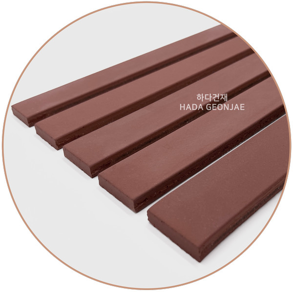 테라코타 점토롱타일 440x50x12T 레드 / 하다건재