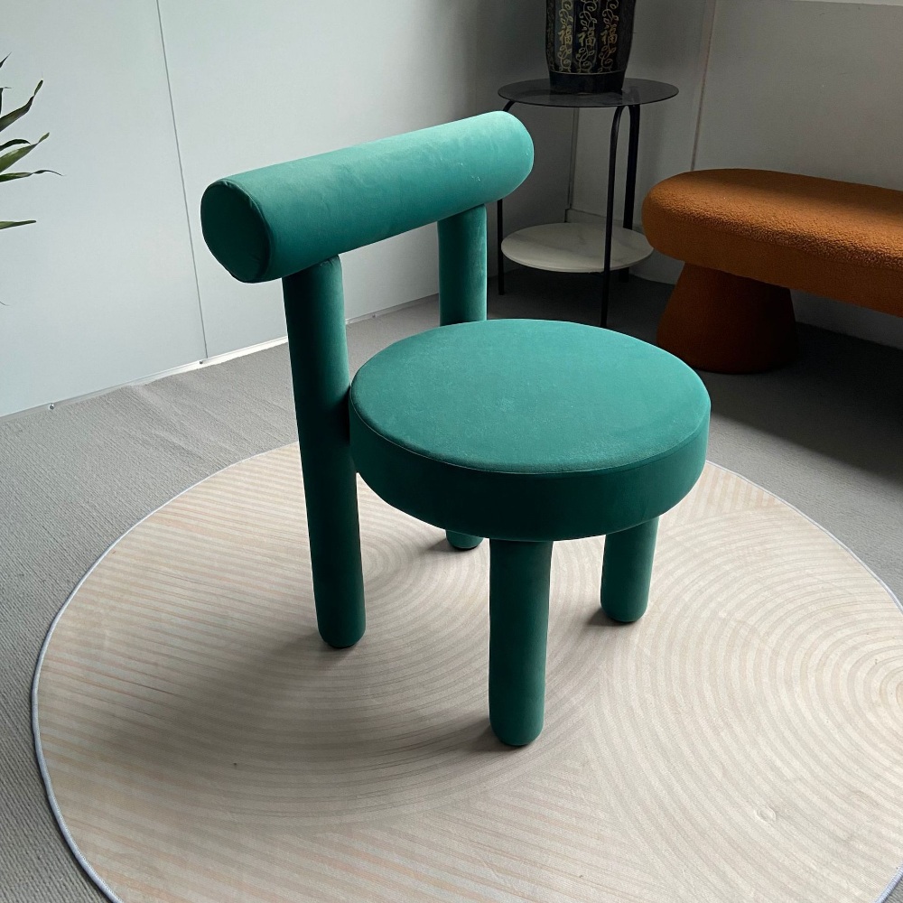 라운드 볼드체어 카페 인테리어 화장대 의자 bold chair 이미지 7