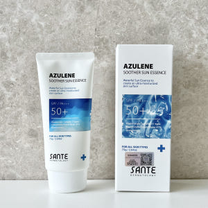 [본사정품] 상떼 선크림 아줄렌 수더 선에센스 75ml 솔직 후기 | 피부 타입별 분석 - 상품 이미지 1