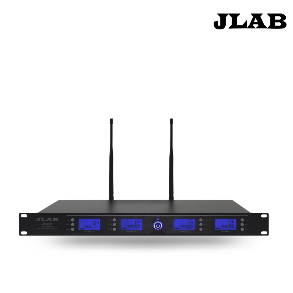 JLAB JB-8400 4채널 무선마이크 연극 강연 교회 이미지 3