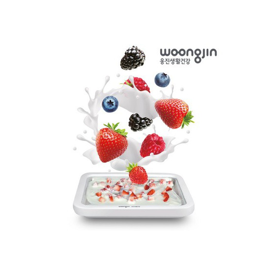 웅진 철판 아이스크림 메이커 홈메이드 간식 제품 이미지