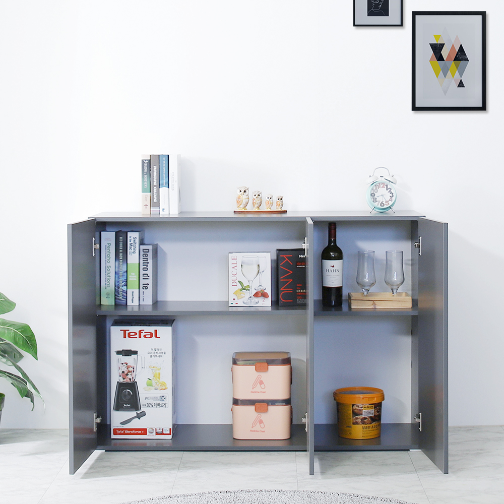 파르페 높은 거실장 800 다용도 tv다이 선반 수납