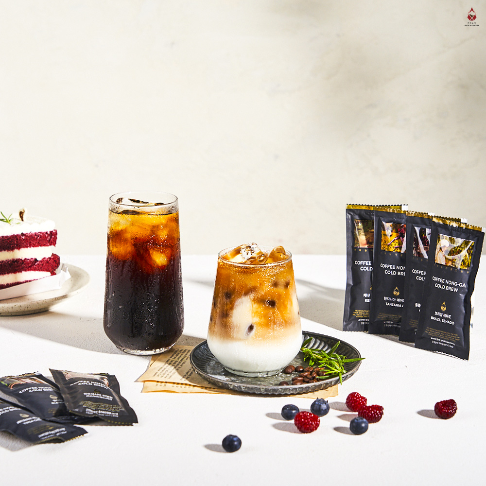 커피농가 더치커피 7종 세하도 외 10+10팩 콜드브루 [한팩40ml] - 상세 이미지 3