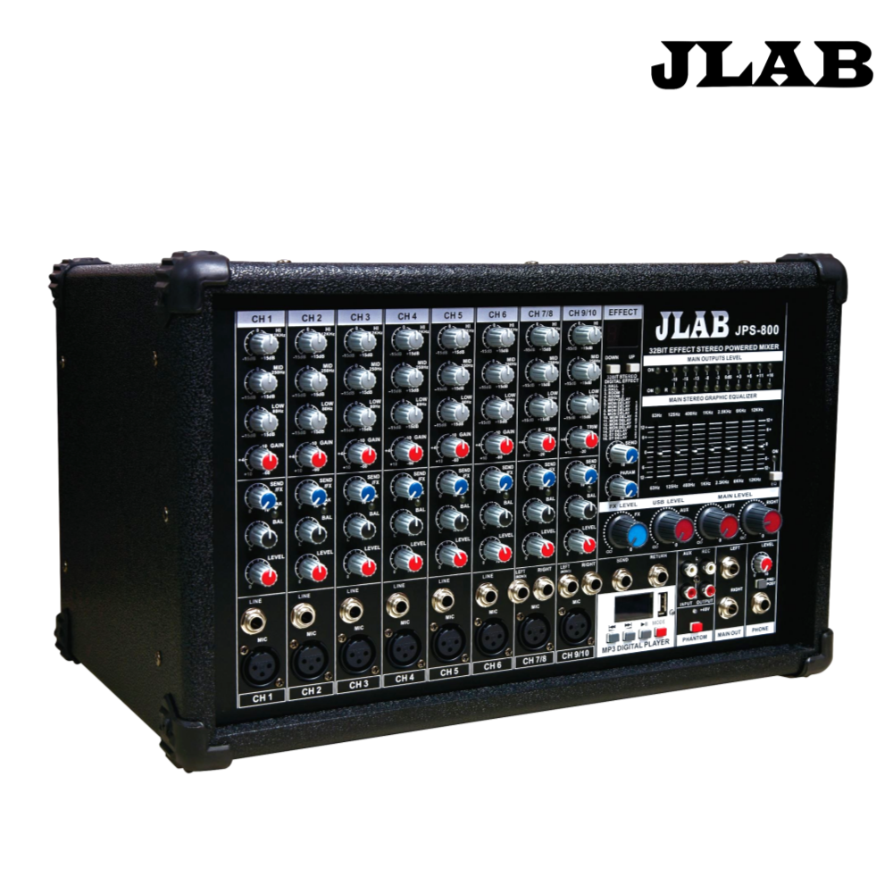 JLAB JPS-800 제이랩 JPS800 파워드 믹서 800W 이미지 4