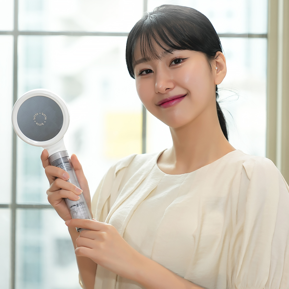 브리사 필터 샤워기 유럽 여행 샤워필터 헤드 석회수 녹물 필터 - 상세 이미지 5