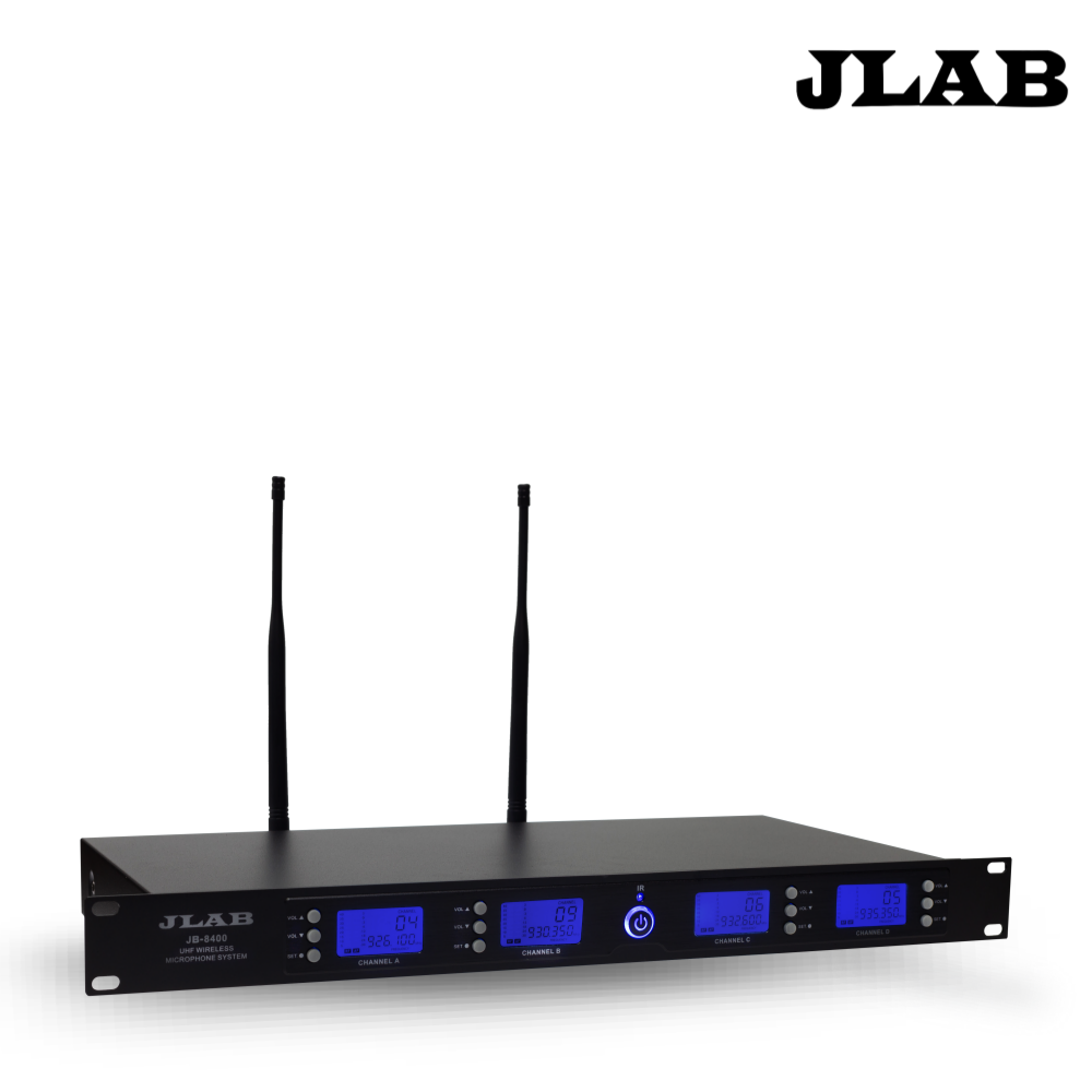 JLAB JB-8400 4채널 무선마이크 연극 강연 교회 이미지 4