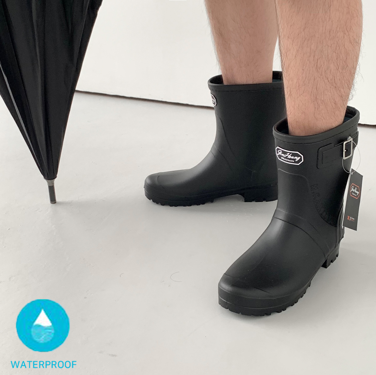 남자레인부츠 남자장화 커플장화