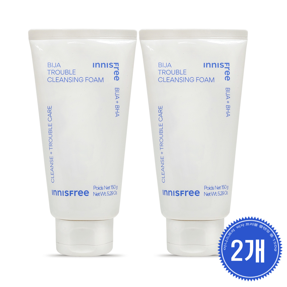 이니스프리 비자 트러블 클렌징폼150ml 2개 : 마레머에