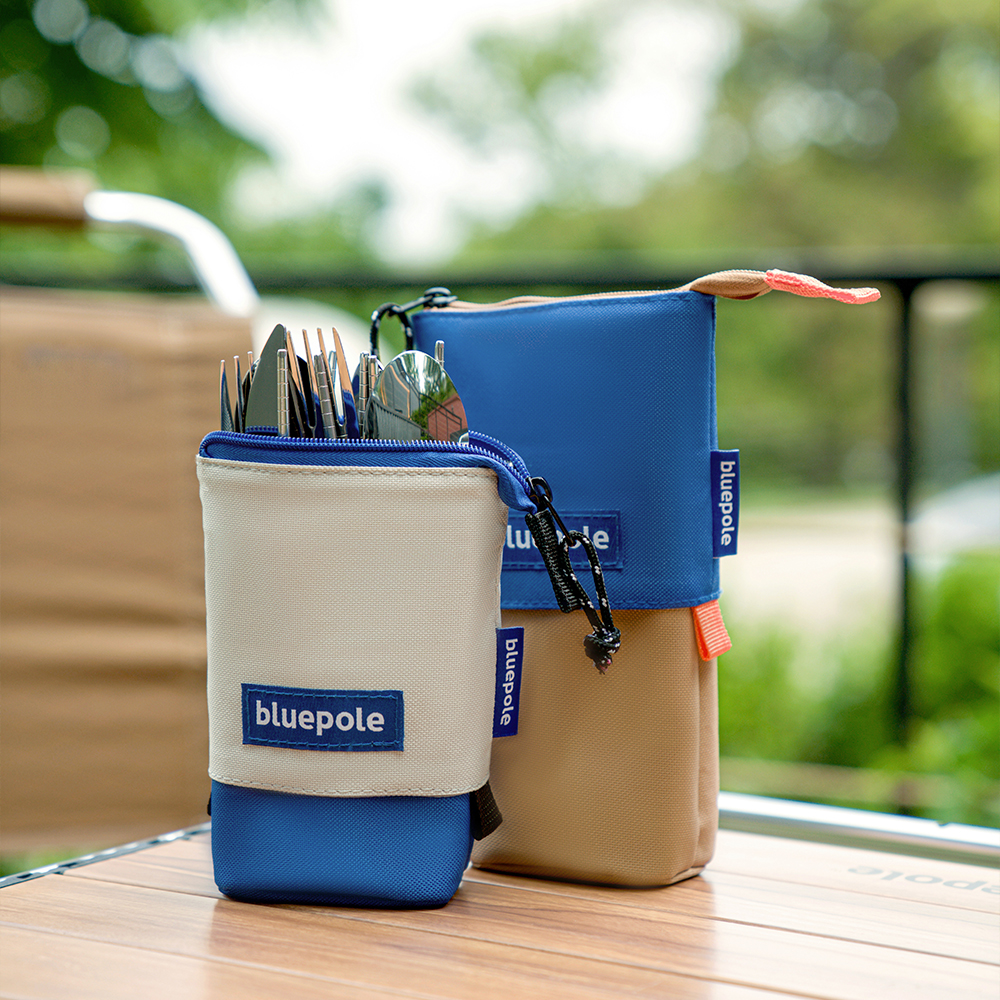 블루폴 아이엠 커트러리 세트 캠핑 커틀러리 휴대용 수저 젓가락 세트 4인