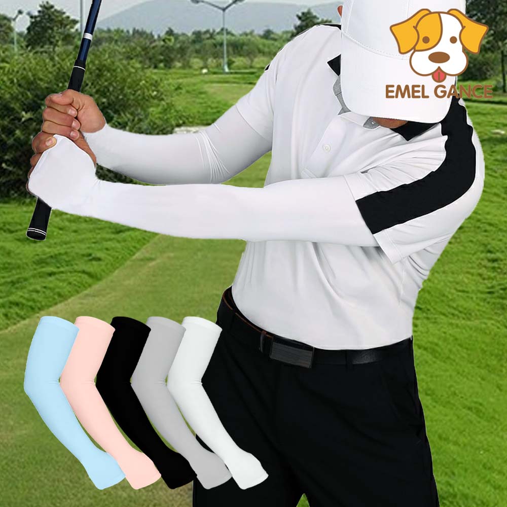 에멜강스 골프 쿨토시 여름 팔토시 남성 여성 자외선차단 자전거 등산 운전