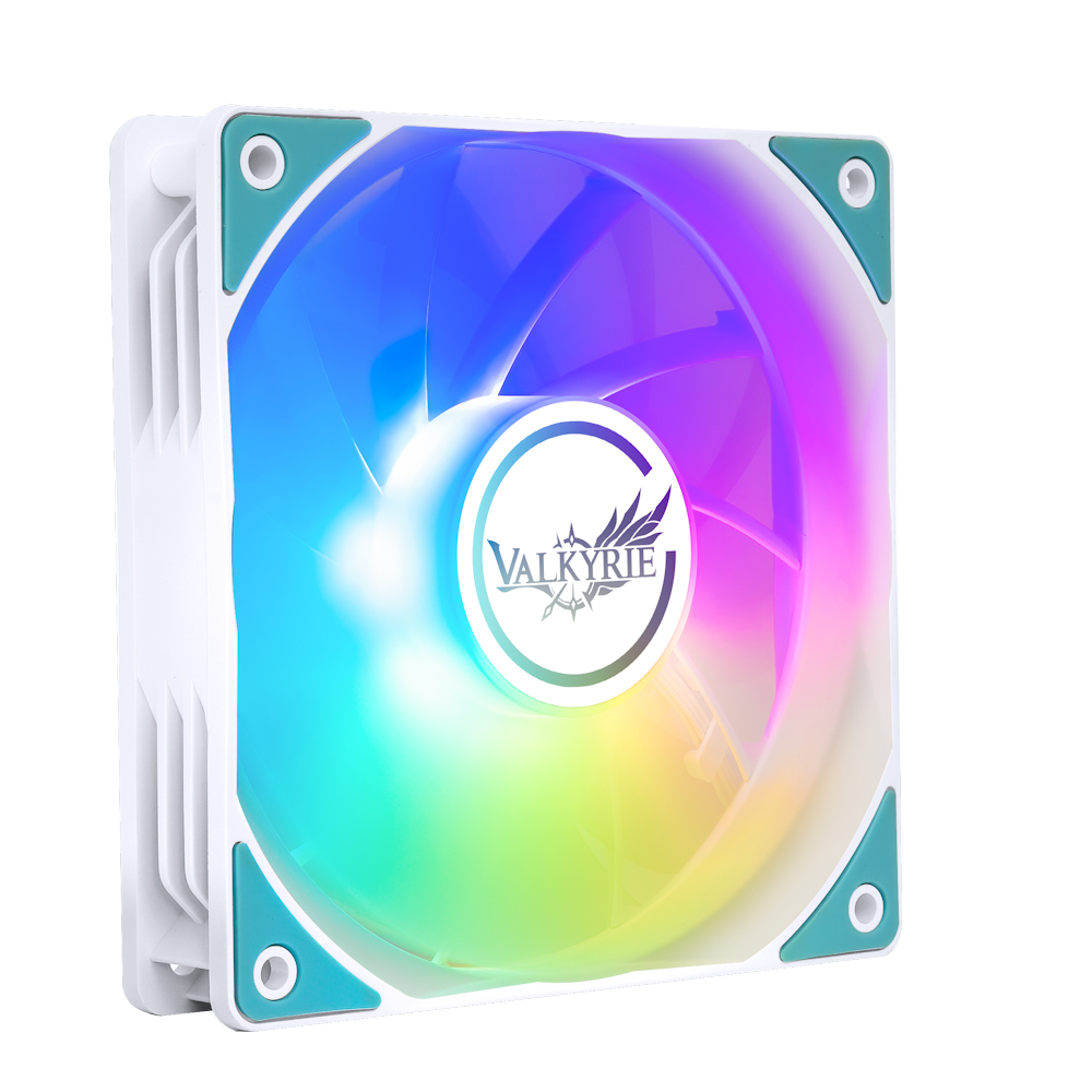 발키리 VALKYRIE V12FR ARGB 케이스 쿨러 FAN 120 화이트 - 상세 이미지 4