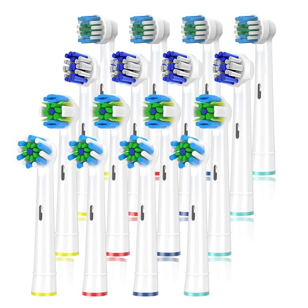 [호환] 바른이케어 오랄비 전동칫솔모 EB17 EB20 EB25 EB50 16개 묶음세트 제품 이미지