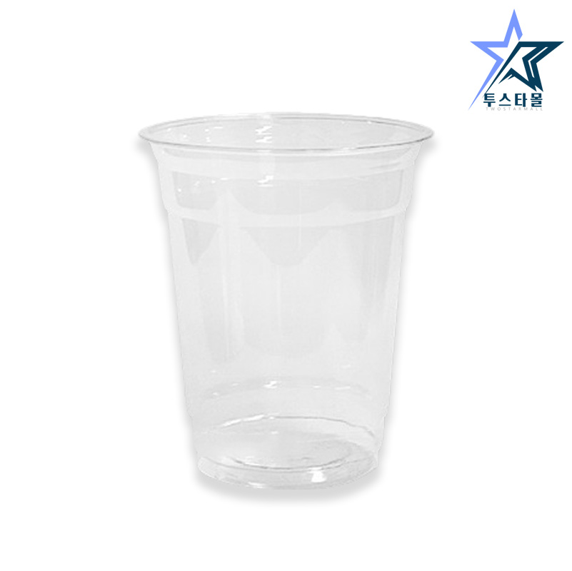 일회용투명컵 420ml(14) 아이스 92파이 PET 1000개 카페컵 - 상품 이미지