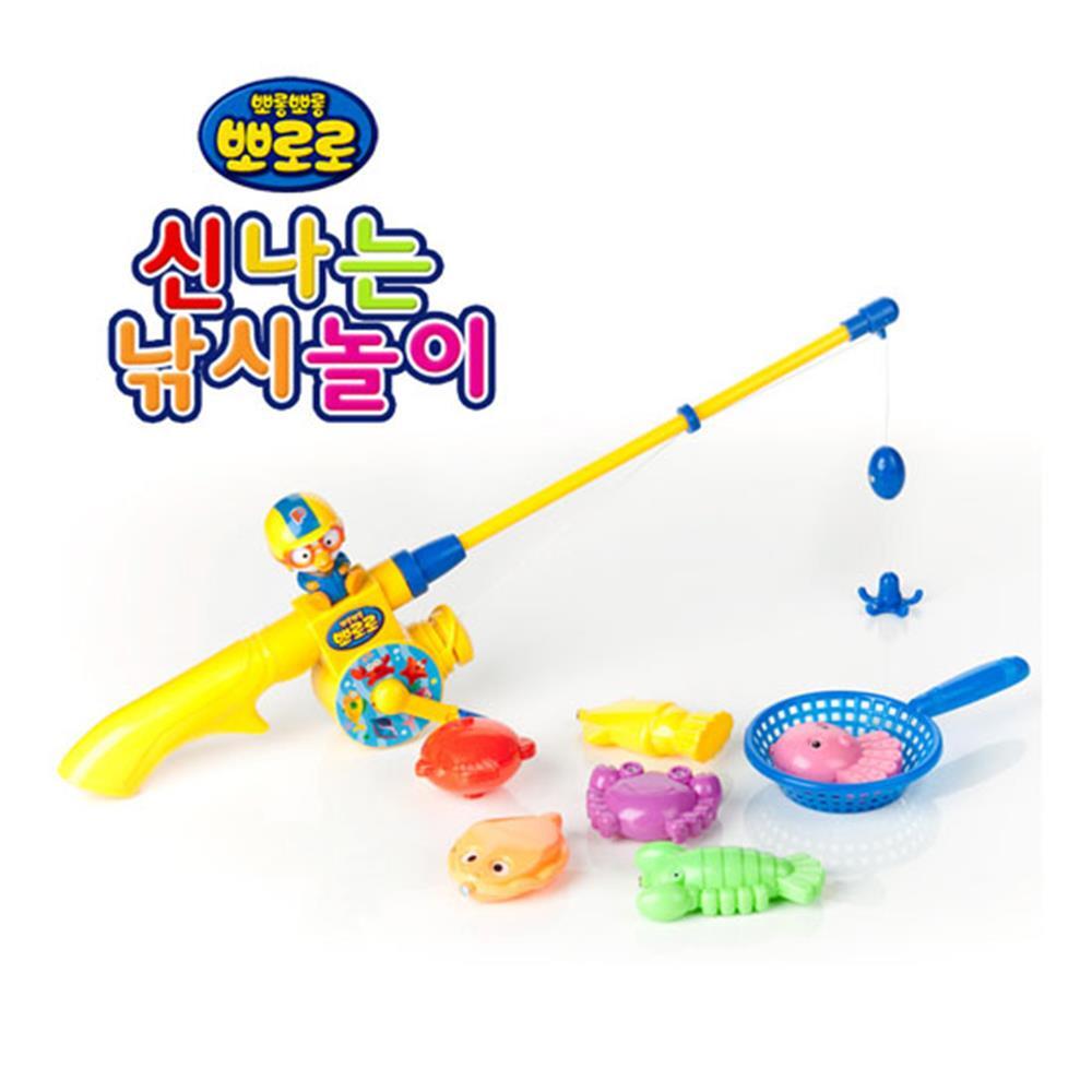 뽀로로 목욕장난감 낚시대 물고기잡기 3살 놀이교구 집중력 아기 : 지니마켓2010