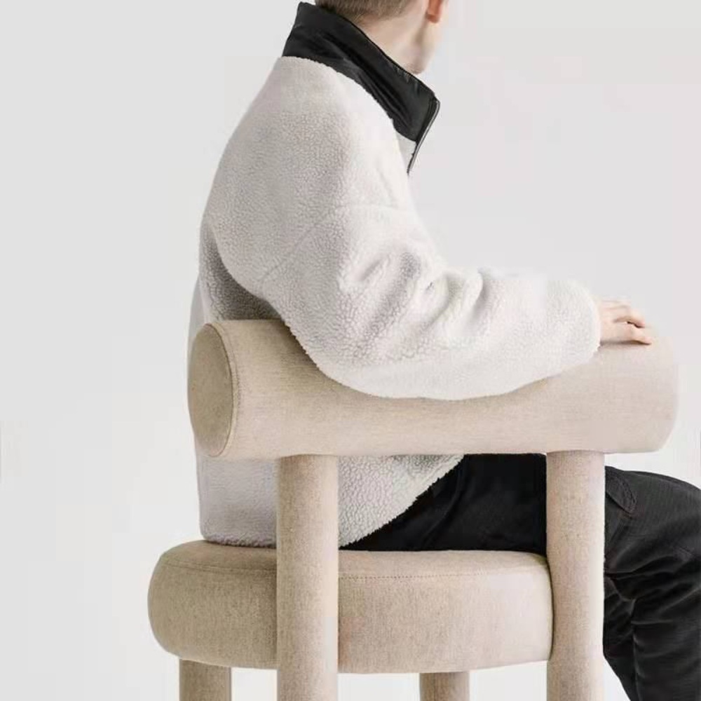 라운드 볼드체어 카페 인테리어 화장대 의자 bold chair - 상세 이미지 2