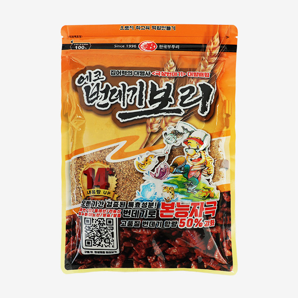 부푸리 에코 번데기 보리 떡밥 민물 붕어 잉어 향어 - 상품 이미지
