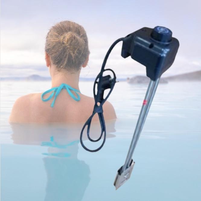 물 탱크 히터 온수 가열기 물 데우는 기계 2KW 700mm - 상품 이미지