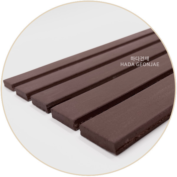 테라코타 점토롱타일 440x50x12T 브라운 / 하다건재