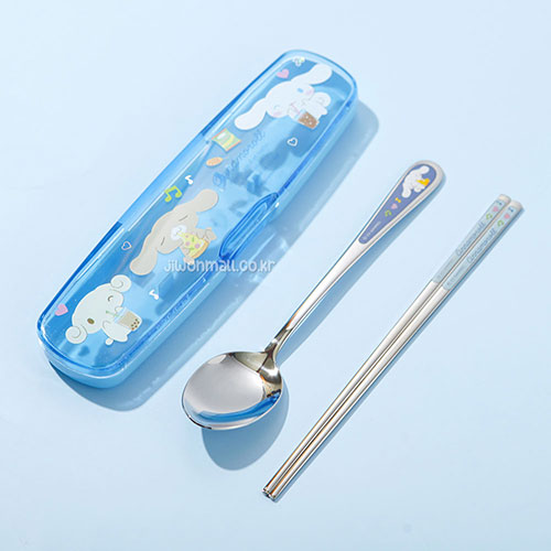 시나모롤 수저세트 산리오 어린이 초등 젓가락 숟가락