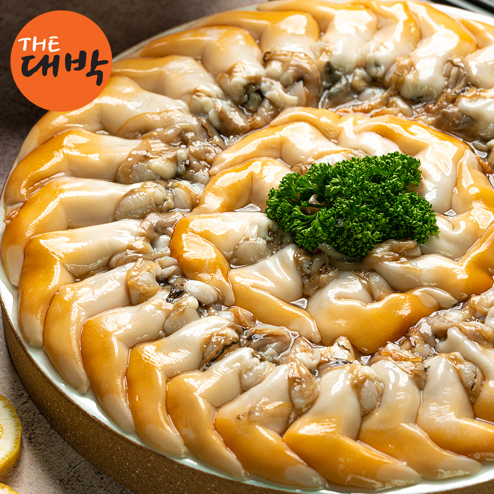 제철 남해안 노랑새조개 횟감용 손질 새조개