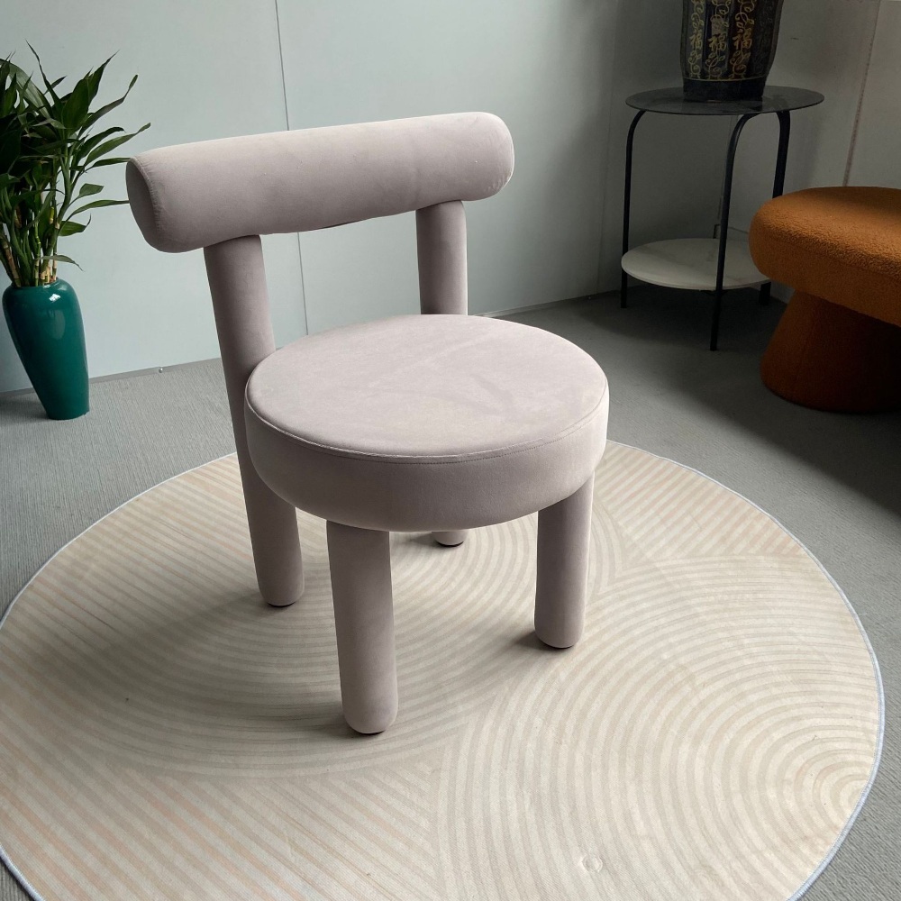 라운드 볼드체어 카페 인테리어 화장대 의자 bold chair 이미지 8