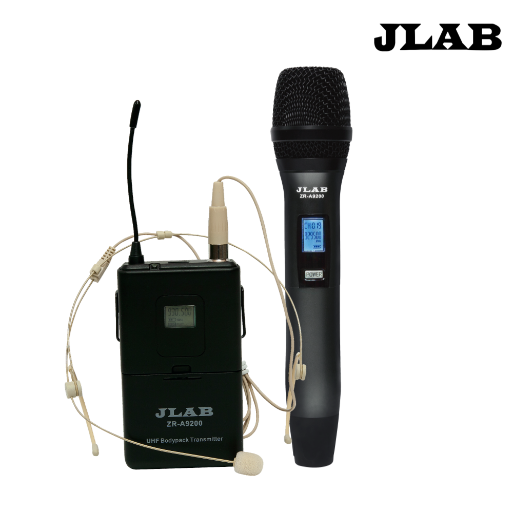 무선 마이크 2채널 핸드마이크 송수신기 회의실 강의 행사용 JLAB ZR-A9200 - 상세 이미지 5