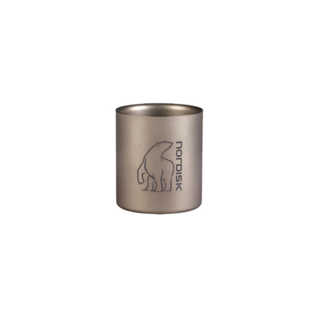 노르디스크 티탄 컵 메쉬케이스 제공 머그 티타늄컵 220ml - 상세 이미지 3
